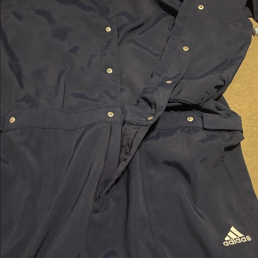 Rare Adidas navy and white  boilersuit jumpsuit exclusive limited edition item